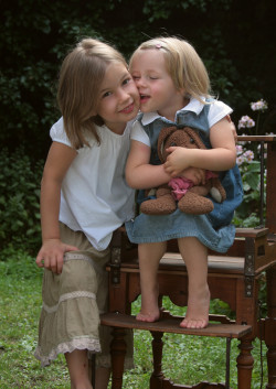Portraitaufnahmen in unserem Studiogarten