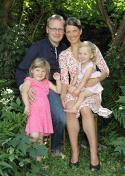 Portraitaufnahme in unserem Studiogarten