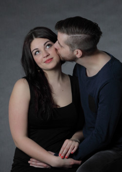 Portraitaufnahme in unserem Fotostudio